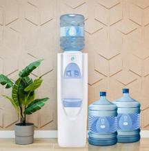 Wasserspender mit Gallonen Oasis Indigo CC